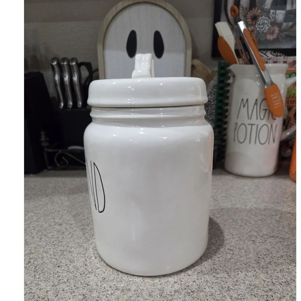 Rae Dunn Sand‎ Beach Ceramic Canister Summer Coastal Nautical